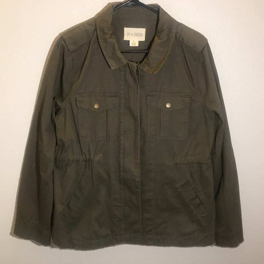 Women’s Olive Cargo/Utility Jacket